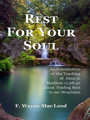 cover image of Rest For Your Soul